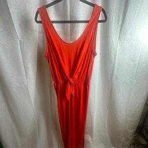 Orange size 8 sundress